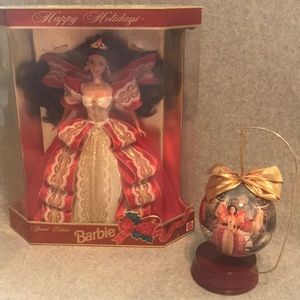 1997 Happy Holidays Barbie Doll